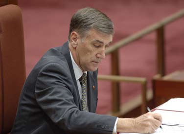 Senator the Hon John Hogg, twenty-third President of the Senate